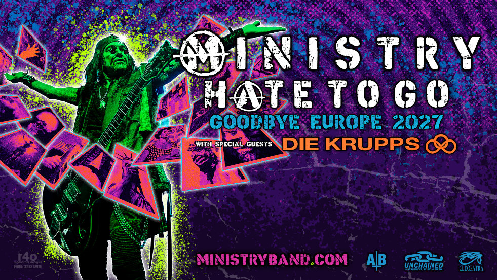 MINISTRY | HATE TO GO - GOODBYE EUROPE 2027